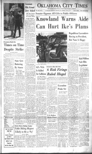 Oklahoma City Times (Oklahoma City, Okla.), Vol. 69, No. 113, Ed. 1 Thursday, June 19, 1958