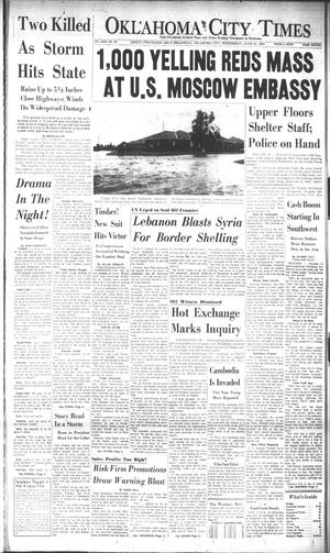 Oklahoma City Times (Oklahoma City, Okla.), Vol. 69, No. 118, Ed. 3 Wednesday, June 25, 1958