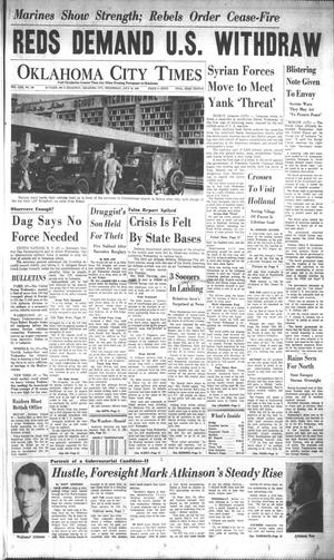 Oklahoma City Times (Oklahoma City, Okla.), Vol. 69, No. 136, Ed. 1 Wednesday, July 16, 1958