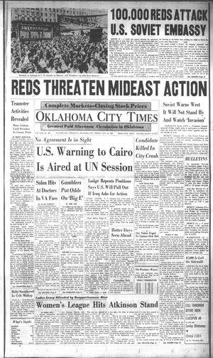 Oklahoma City Times (Oklahoma City, Okla.), Vol. 69, No. 138, Ed. 2 Friday, July 18, 1958