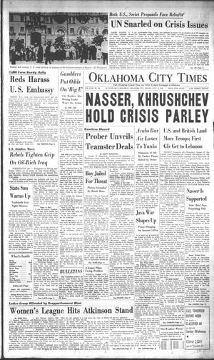 Oklahoma City Times (Oklahoma City, Okla.), Vol. 69, No. 138, Ed. 4 Friday, July 18, 1958