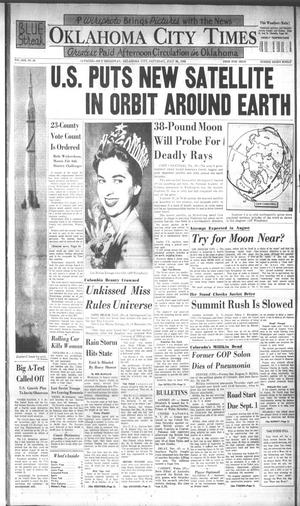 Oklahoma City Times (Oklahoma City, Okla.), Vol. 69, No. 145, Ed. 2 Saturday, July 26, 1958