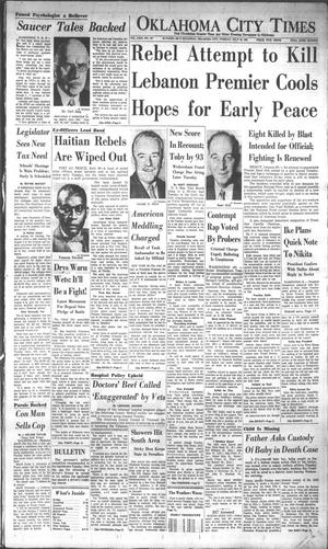 Oklahoma City Times (Oklahoma City, Okla.), Vol. 69, No. 147, Ed. 1 Tuesday, July 29, 1958
