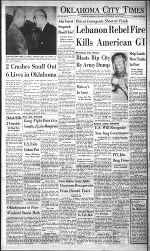 Oklahoma City Times (Oklahoma City, Okla.), Vol. 69, No. 151, Ed. 3 Saturday, August 2, 1958