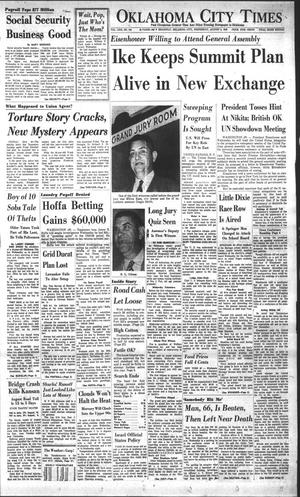 Oklahoma City Times (Oklahoma City, Okla.), Vol. 69, No. 154, Ed. 1 Wednesday, August 6, 1958