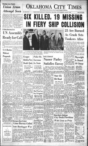 Oklahoma City Times (Oklahoma City, Okla.), Vol. 69, No. 155, Ed. 4 Thursday, August 7, 1958