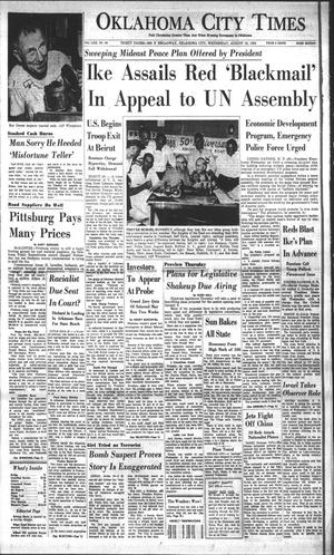 Oklahoma City Times (Oklahoma City, Okla.), Vol. 69, No. 160, Ed. 3 Wednesday, August 13, 1958