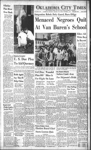 Oklahoma City Times (Oklahoma City, Okla.), Vol. 69, No. 180, Ed. 3 Friday, September 5, 1958