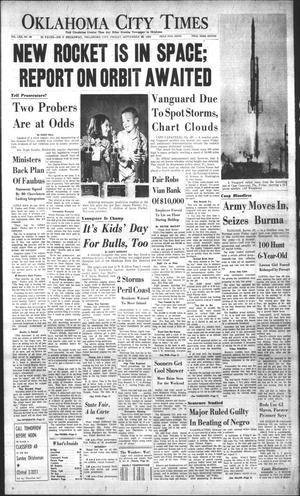 Oklahoma City Times (Oklahoma City, Okla.), Vol. 69, No. 198, Ed. 1 Friday, September 26, 1958