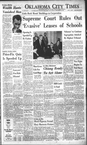 Oklahoma City Times (Oklahoma City, Okla.), Vol. 69, No. 200, Ed. 1 Monday, September 29, 1958