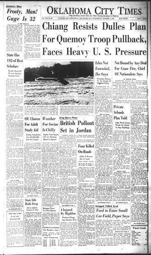 Oklahoma City Times (Oklahoma City, Okla.), Vol. 69, No. 202, Ed. 3 Wednesday, October 1, 1958