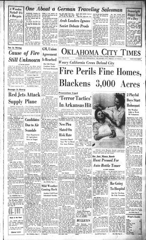 Oklahoma City Times (Oklahoma City, Okla.), Vol. 69, No. 204, Ed. 4 Friday, October 3, 1958