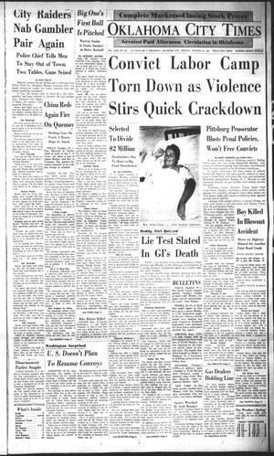 Oklahoma City Times (Oklahoma City, Okla.), Vol. 69, No. 218, Ed. 2 Monday, October 20, 1958