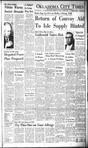 Oklahoma City Times (Oklahoma City, Okla.), Vol. 69, No. 219, Ed. 3 Tuesday, October 21, 1958