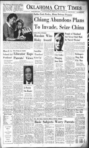 Oklahoma City Times (Oklahoma City, Okla.), Vol. 69, No. 221, Ed. 1 Thursday, October 23, 1958