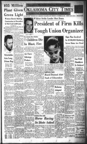 Oklahoma City Times (Oklahoma City, Okla.), Vol. 69, No. 239, Ed. 2 Thursday, November 13, 1958