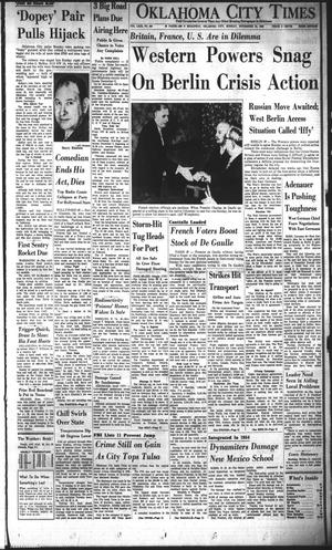 Oklahoma City Times (Oklahoma City, Okla.), Vol. 69, No. 248, Ed. 3 Monday, November 24, 1958