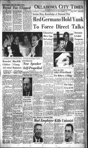 Oklahoma City Times (Oklahoma City, Okla.), Vol. 69, No. 258, Ed. 3 Friday, December 5, 1958