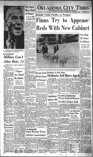 Oklahoma City Times (Oklahoma City, Okla.), Vol. 69, No. 263, Ed. 4 Thursday, December 11, 1958