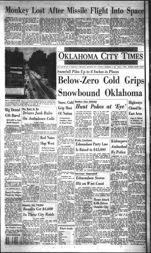 Primary view of object titled 'Oklahoma City Times (Oklahoma City, Okla.), Vol. 69, No. 265, Ed. 2 Saturday, December 13, 1958'.