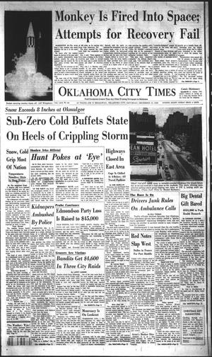 Primary view of object titled 'Oklahoma City Times (Oklahoma City, Okla.), Vol. 69, No. 265, Ed. 3 Saturday, December 13, 1958'.