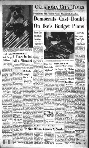 Oklahoma City Times (Oklahoma City, Okla.), Vol. 69, No. 273, Ed. 4 Tuesday, December 23, 1958