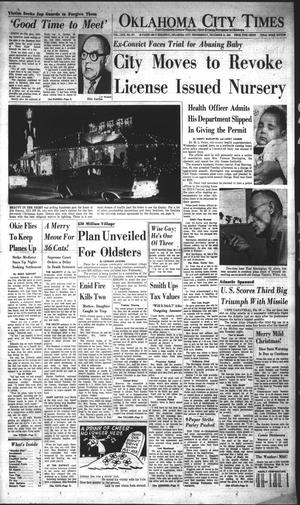 Oklahoma City Times (Oklahoma City, Okla.), Vol. 69, No. 274, Ed. 1 Wednesday, December 24, 1958
