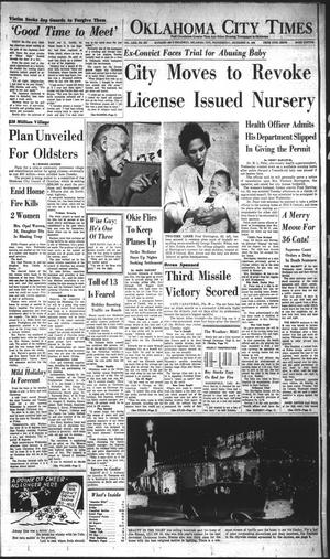 Oklahoma City Times (Oklahoma City, Okla.), Vol. 69, No. 274, Ed. 3 Wednesday, December 24, 1958