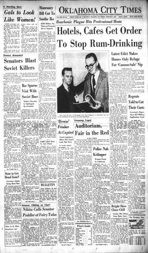 Oklahoma City Times (Oklahoma City, Okla.), Vol. 69, No. 312, Ed. 1 Friday, February 6, 1959