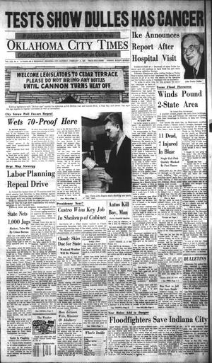 Oklahoma City Times (Oklahoma City, Okla.), Vol. 70, No. 5, Ed. 2 Saturday, February 14, 1959
