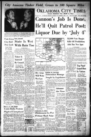 Oklahoma City Times (Oklahoma City, Okla.), Vol. 70, No. 50, Ed. 1 Wednesday, April 8, 1959