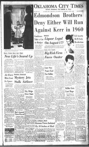 Oklahoma City Times (Oklahoma City, Okla.), Vol. 70, No. 99, Ed. 5 Thursday, June 4, 1959
