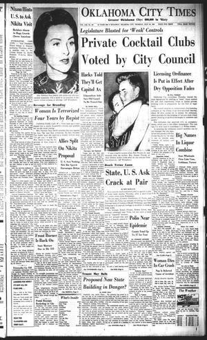Oklahoma City Times (Oklahoma City, Okla.), Vol. 70, No. 147, Ed. 1 Thursday, July 30, 1959