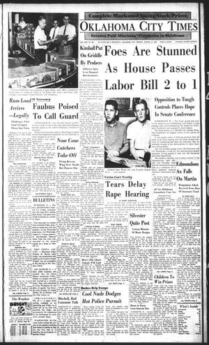 Oklahoma City Times (Oklahoma City, Okla.), Vol. 70, No. 160, Ed. 2 Friday, August 14, 1959