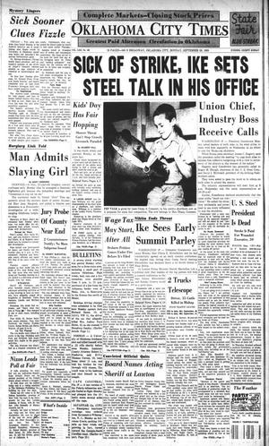 Oklahoma City Times (Oklahoma City, Okla.), Vol. 70, No. 198, Ed. 2 Monday, September 28, 1959