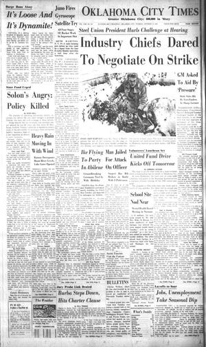 Oklahoma City Times (Oklahoma City, Okla.), Vol. 70, No. 211, Ed. 3 Tuesday, October 13, 1959