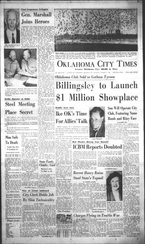 Oklahoma City Times (Oklahoma City, Okla.), Vol. 70, No. 215, Ed. 1 Saturday, October 17, 1959