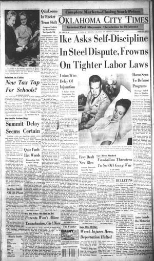 Oklahoma City Times (Oklahoma City, Okla.), Vol. 70, No. 219, Ed. 2 Thursday, October 22, 1959