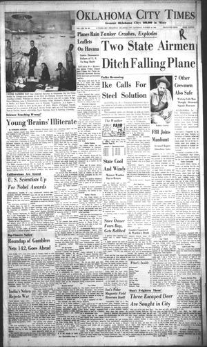 Oklahoma City Times (Oklahoma City, Okla.), Vol. 70, No. 221, Ed. 3 Saturday, October 24, 1959