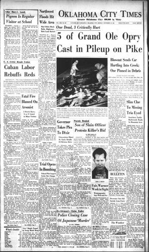 Oklahoma City Times (Oklahoma City, Okla.), Vol. 70, No. 246, Ed. 3 Monday, November 23, 1959