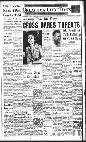 Oklahoma City Times (Oklahoma City, Okla.), Vol. 70, No. 289, Ed. 2 Tuesday, January 12, 1960