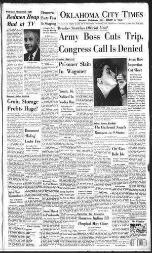 Oklahoma City Times (Oklahoma City, Okla.), Vol. 70, No. 290, Ed. 4 Wednesday, January 13, 1960