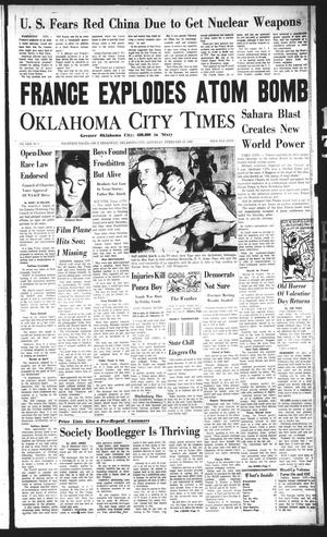 Oklahoma City Times (Oklahoma City, Okla.), Vol. 71, No. 4, Ed. 3 Saturday, February 13, 1960