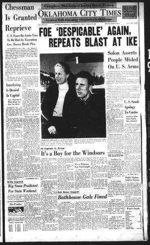 Oklahoma City Times (Oklahoma City, Okla.), Vol. 71, No. 9, Ed. 4 Friday, February 19, 1960