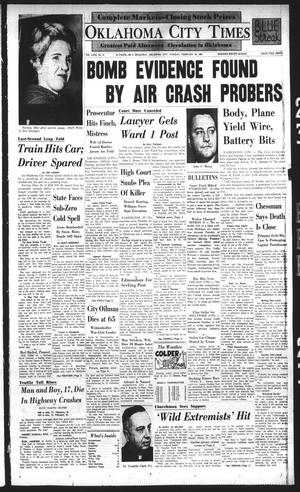Oklahoma City Times (Oklahoma City, Okla.), Vol. 71, No. 12, Ed. 4 Tuesday, February 23, 1960