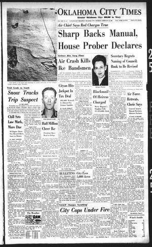 Oklahoma City Times (Oklahoma City, Okla.), Vol. 71, No. 14, Ed. 1 Thursday, February 25, 1960