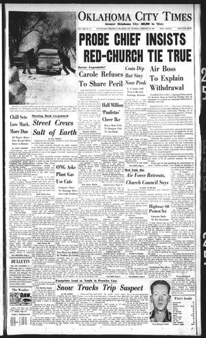 Oklahoma City Times (Oklahoma City, Okla.), Vol. 71, No. 14, Ed. 2 Thursday, February 25, 1960