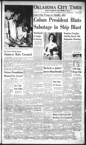 Oklahoma City Times (Oklahoma City, Okla.), Vol. 71, No. 22, Ed. 1 Saturday, March 5, 1960