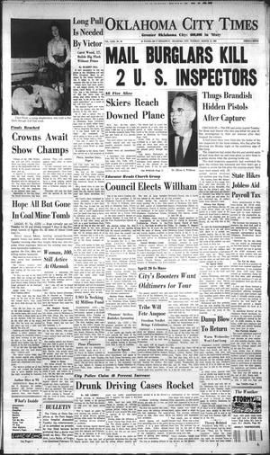 Oklahoma City Times (Oklahoma City, Okla.), Vol. 71, No. 30, Ed. 4 Tuesday, March 15, 1960