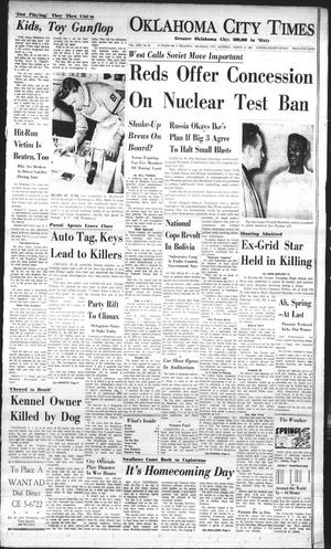 Oklahoma City Times (Oklahoma City, Okla.), Vol. 71, No. 34, Ed. 2 Saturday, March 19, 1960